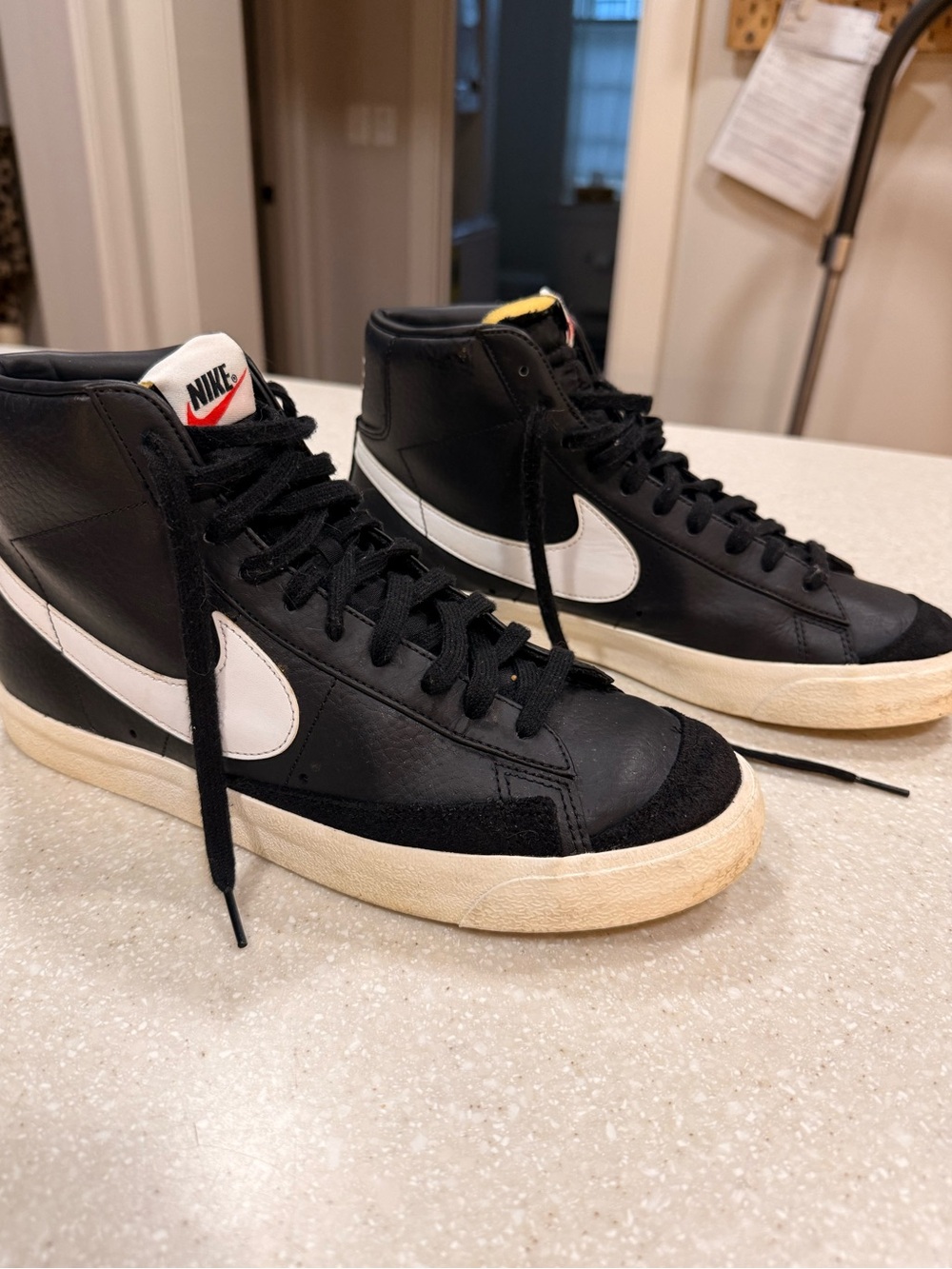 Nike Black Interior Label Tag